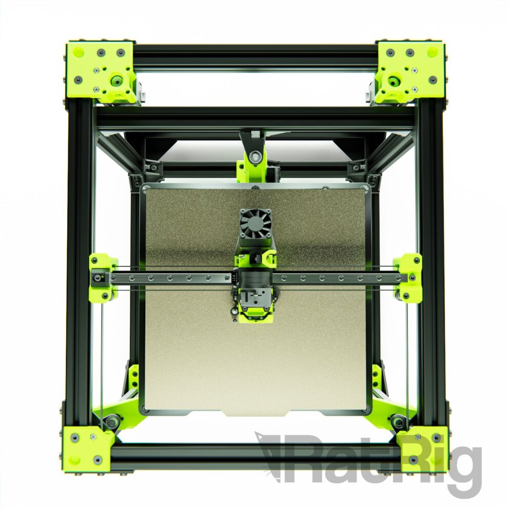Rat Rig Electronics Panel Rat Rig V-Core-3.1 with Full Enclosure and EVA 3 Printed Parts Kit in ...
