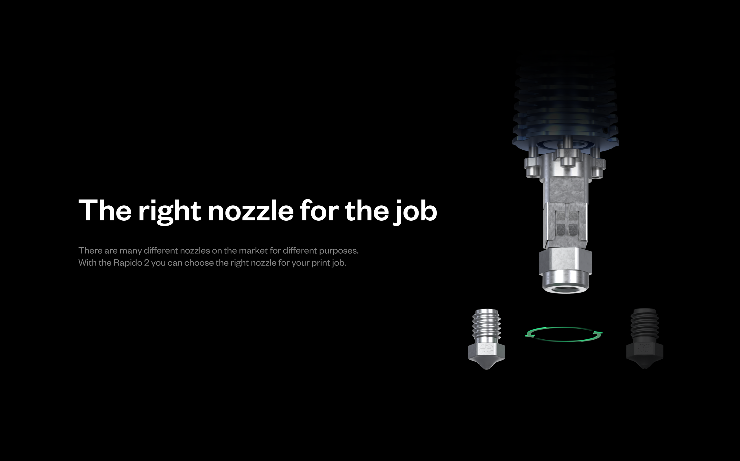 Phaetus Rapido Plus 2 UHF Hotend (Black) 7 Phaetus Rapido Plus 2 UHF Hotend (Black) - Image 7