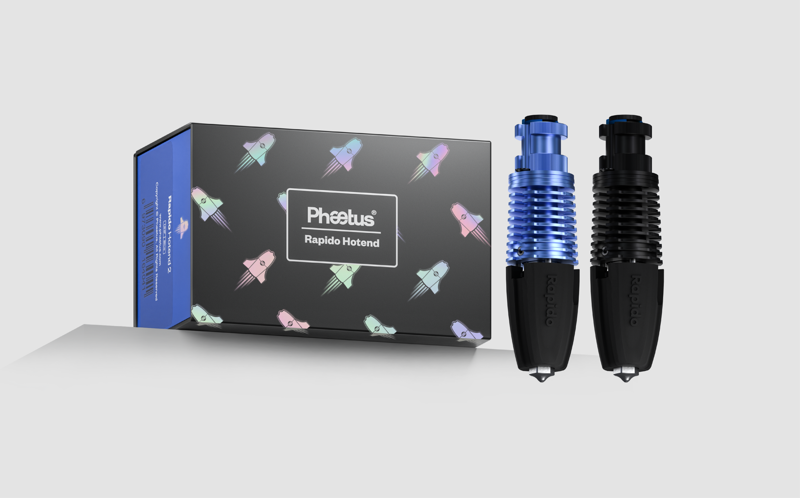 Phaetus Rapido Plus 2 UHF Hotend (Black) 1 Phaetus Rapido Plus 2 UHF Hotend (Black)